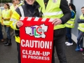 14.04.2017. REPRO FREE
Europe’s biggest ever one-day clean-up took place in Limerick today, Friday 14 April. Over 16,500 people took to the streets of Limerick city and county to take part in the occasion.
Pictured taking part in the Team Limerick Clean-Up at Our Lady of Lourdes Community Centre, Ballinacurra Weston  were, Irish womens rugby captain Garda Niamh Briggs and former Ireland rugby captain Paul O'Connell. Picture: Alan Place.